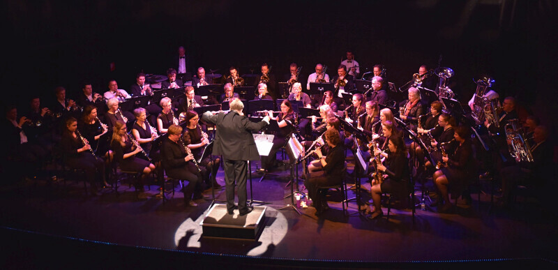 Het groot harmonieorkest in concert